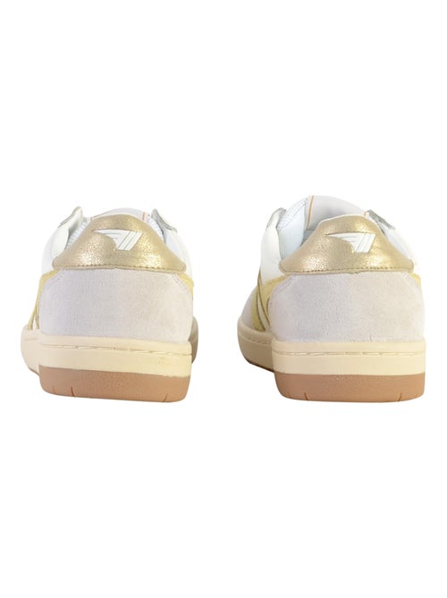 Basket Plate Cuir Gola Hawk - Kiabi