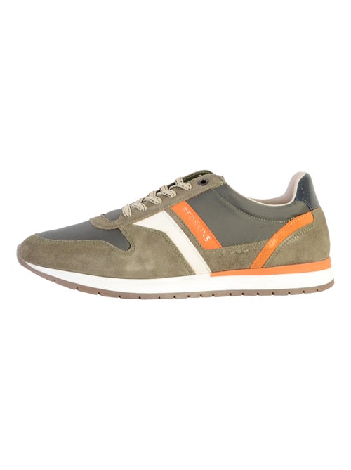 Basket Plate Cuir Redskins Nixor - Kiabi