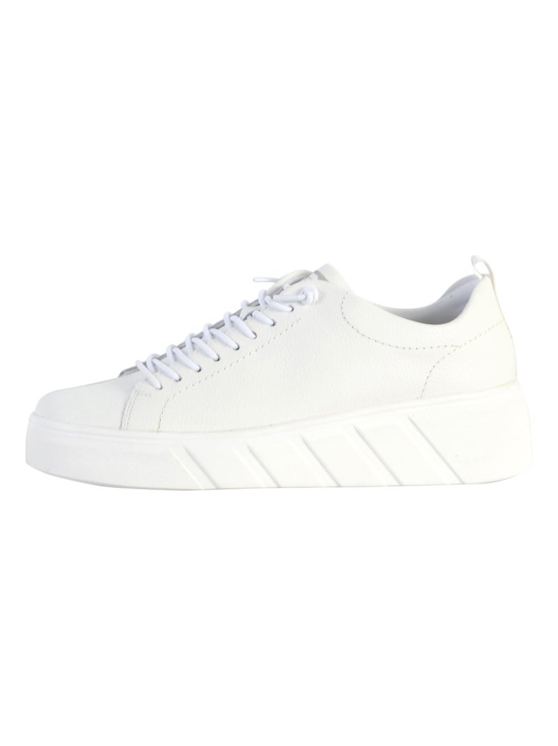 Basket Plate Cuir Rieker Revolution Harar Blanc - Kiabi