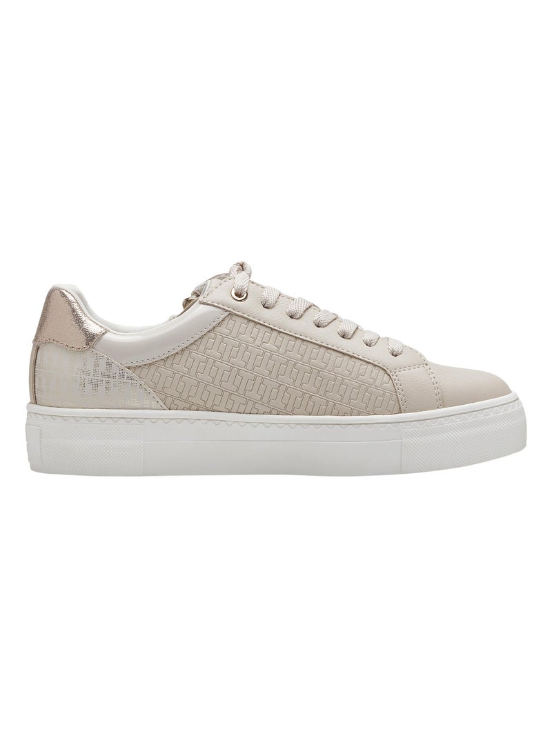 Basket Plate Zip Tamaris Blanc cassé - Kiabi