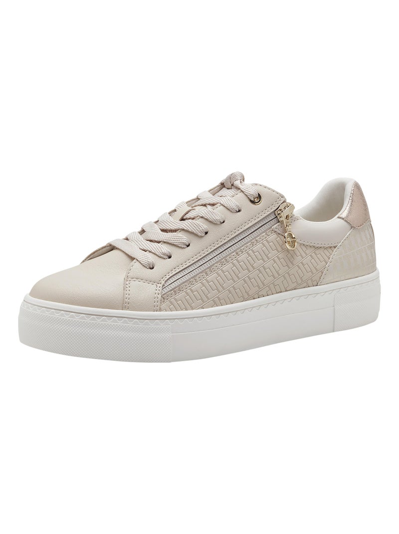 Basket Plate Zip Tamaris Blanc cassé - Kiabi