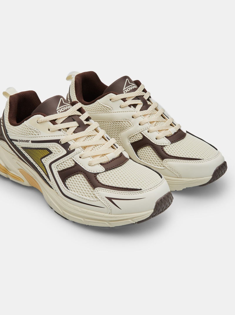 Basket  Power Rush Blanc - Kiabi