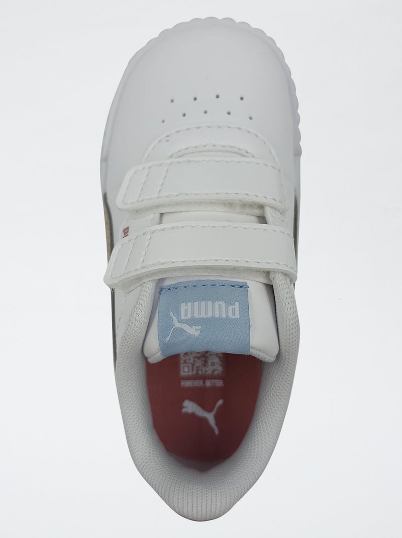 Basket 'PUMA' à scratchs Beige - Kiabi