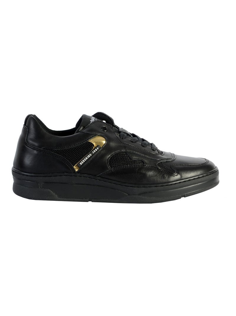 Basket Redskins Textuel Noir Doré - Kiabi