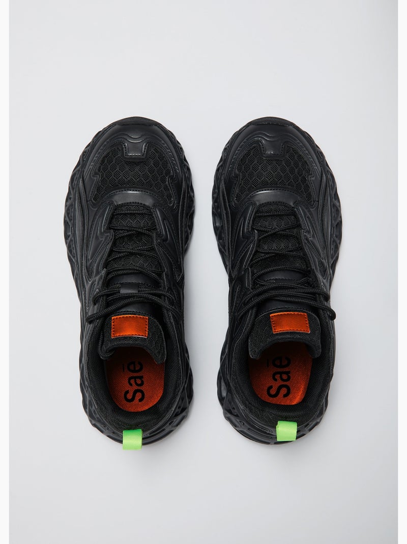 Basket sato  homme - sae paris Noir - Kiabi