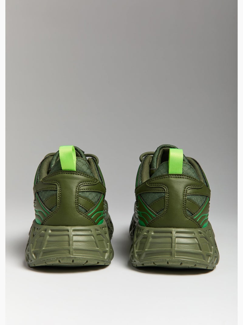 Basket sato  homme - sae paris Vert - Kiabi