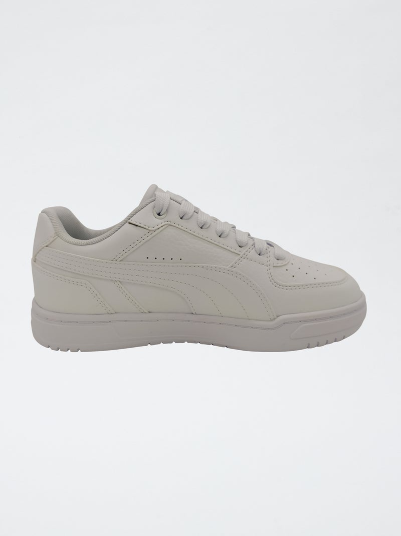 Basket simili unie Blanc - Kiabi