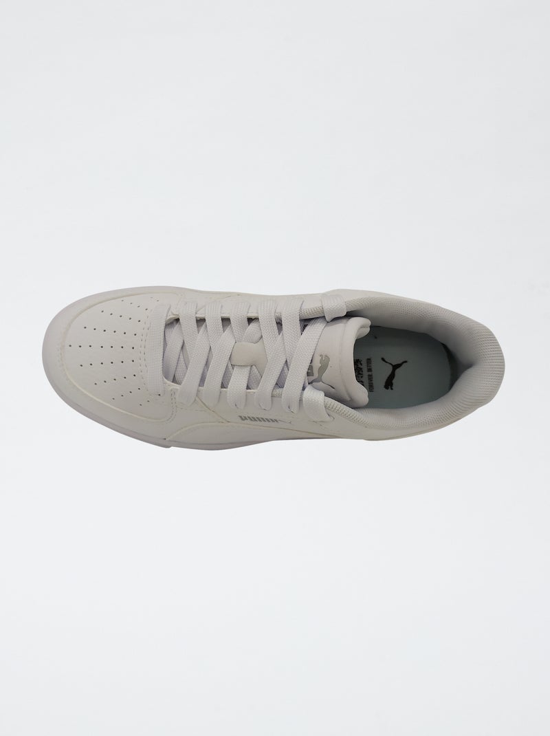 Basket simili unie Blanc - Kiabi