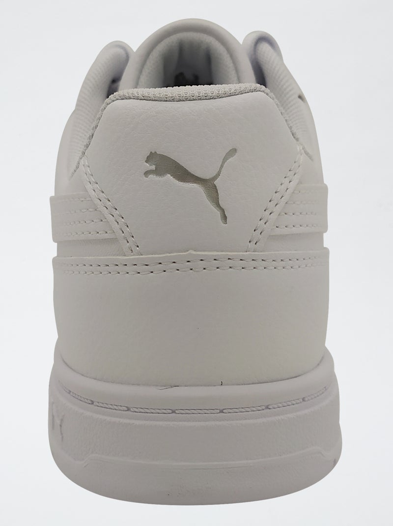 Basket simili unie Blanc - Kiabi