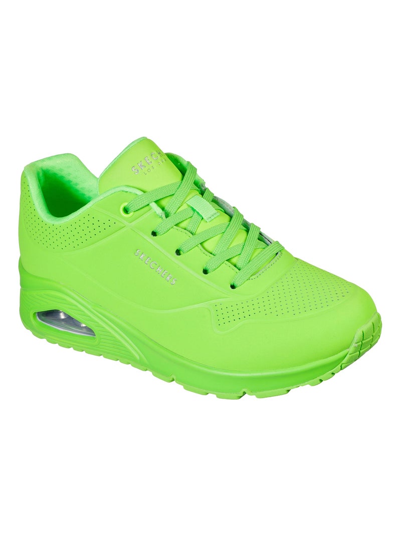 Basket Skechers Night Shades Noir Vert clair - Kiabi