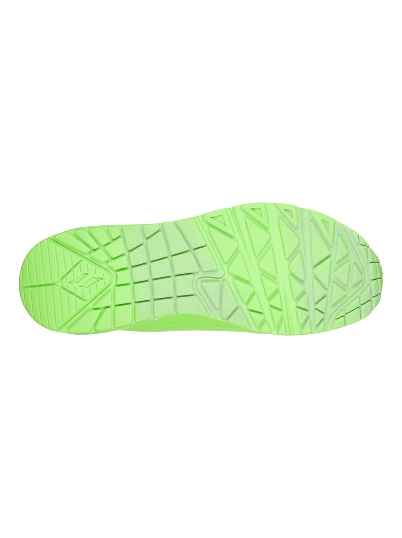Basket Skechers Night Shades Noir Vert clair - Kiabi