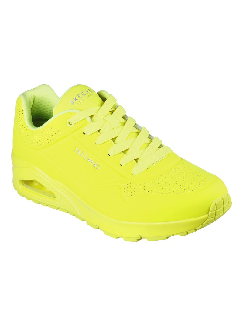 Basket Skechers Stand On Air Jaune citron - Kiabi