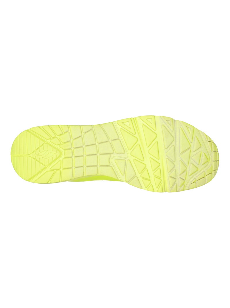 Basket Skechers Stand On Air Jaune citron - Kiabi