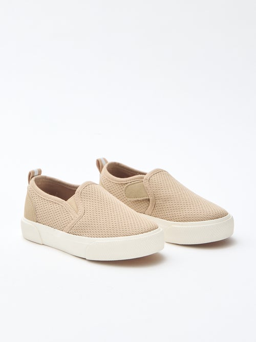Basket slip-on en mesh uni - Kiabi