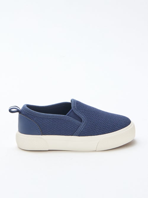 Basket slip-on en mesh uni - Kiabi