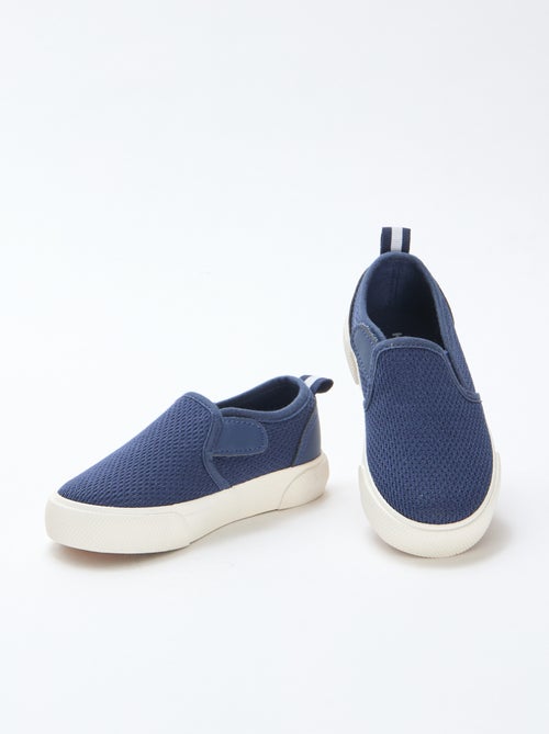 Basket slip-on en mesh uni - Kiabi