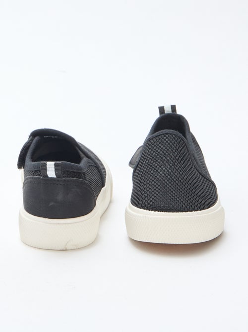 Basket slip-on en mesh uni - Kiabi