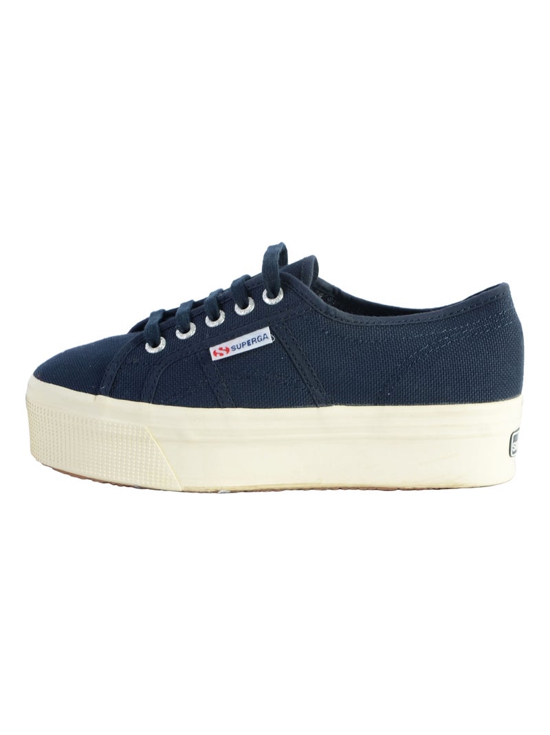Basket Superga Linea UP And Down Bleu marine - Kiabi