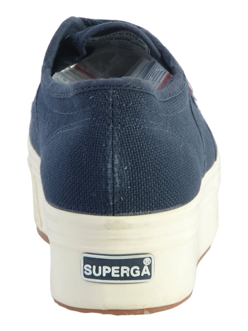Basket Superga Linea UP And Down Bleu marine - Kiabi