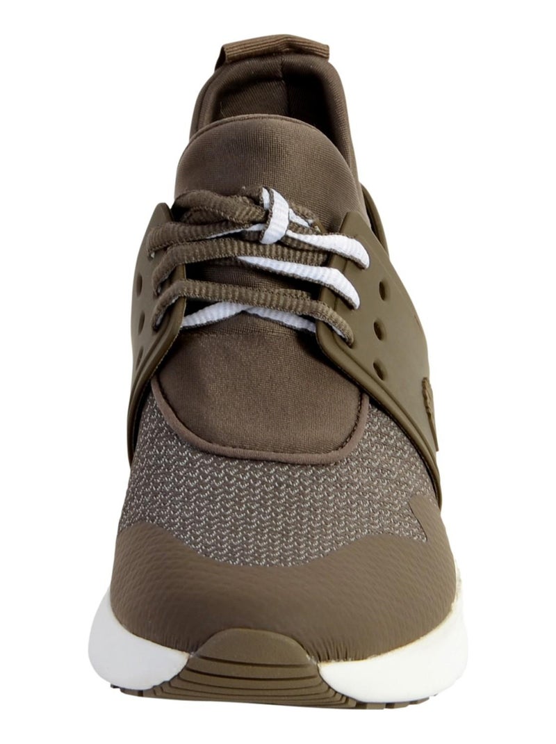 Basket Timberland Kiri Up Knit Oxford Vert - Kiabi