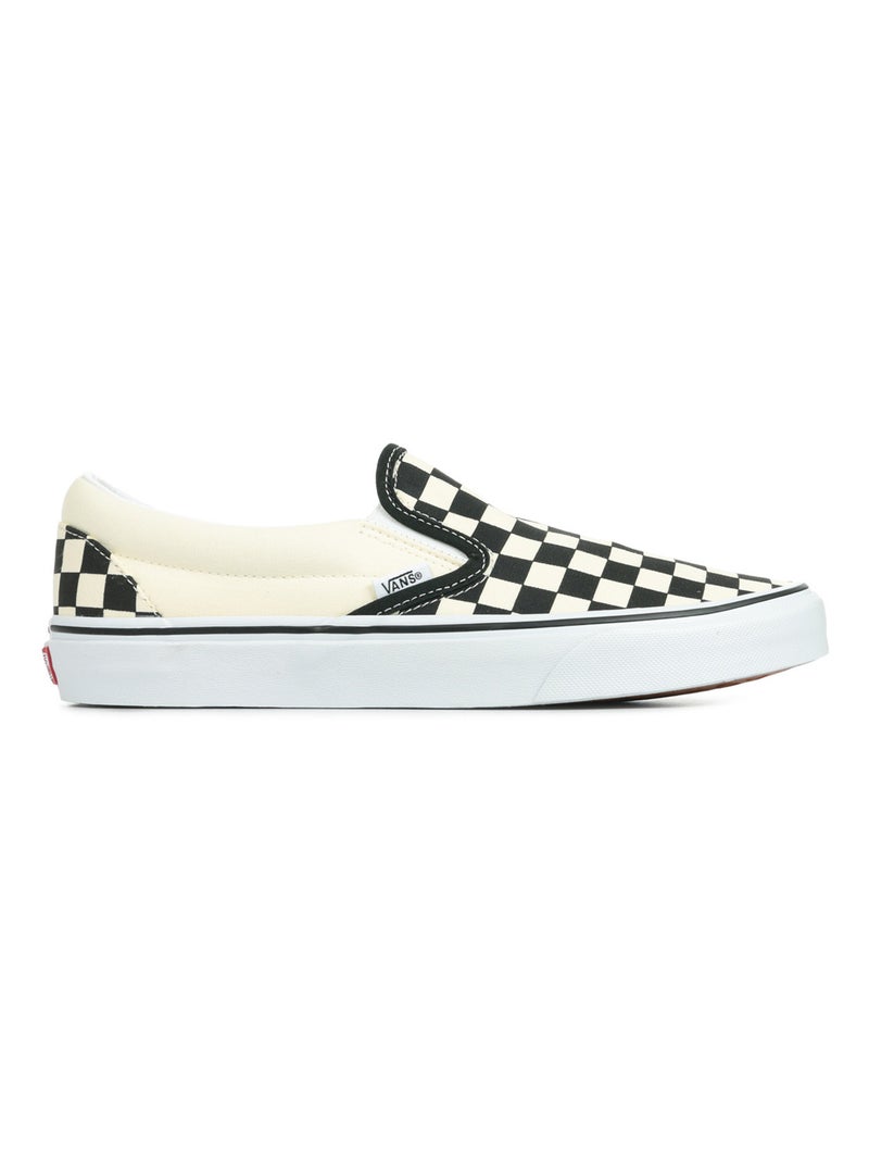 Basket Vans Classic Slip-On Checkerboard Blanc - Kiabi