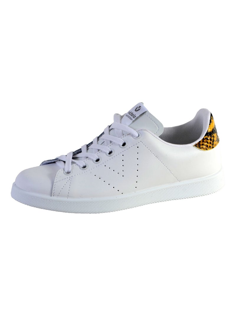 Basket Victoria 1125237 Blanc Doré - Kiabi