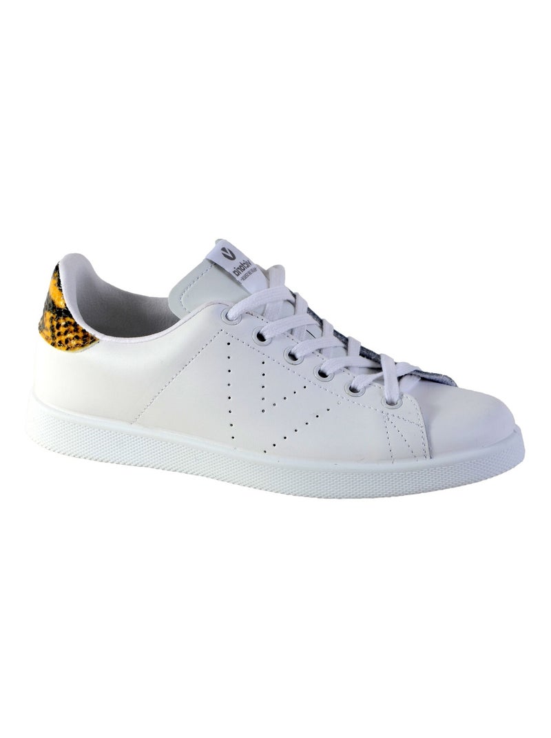 Basket Victoria 1125237 Blanc Doré - Kiabi