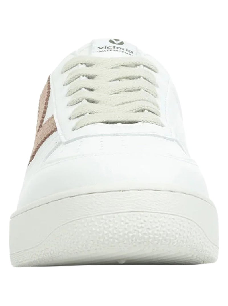 Basket  Victoria Blanc / Noir / Rouge - Kiabi