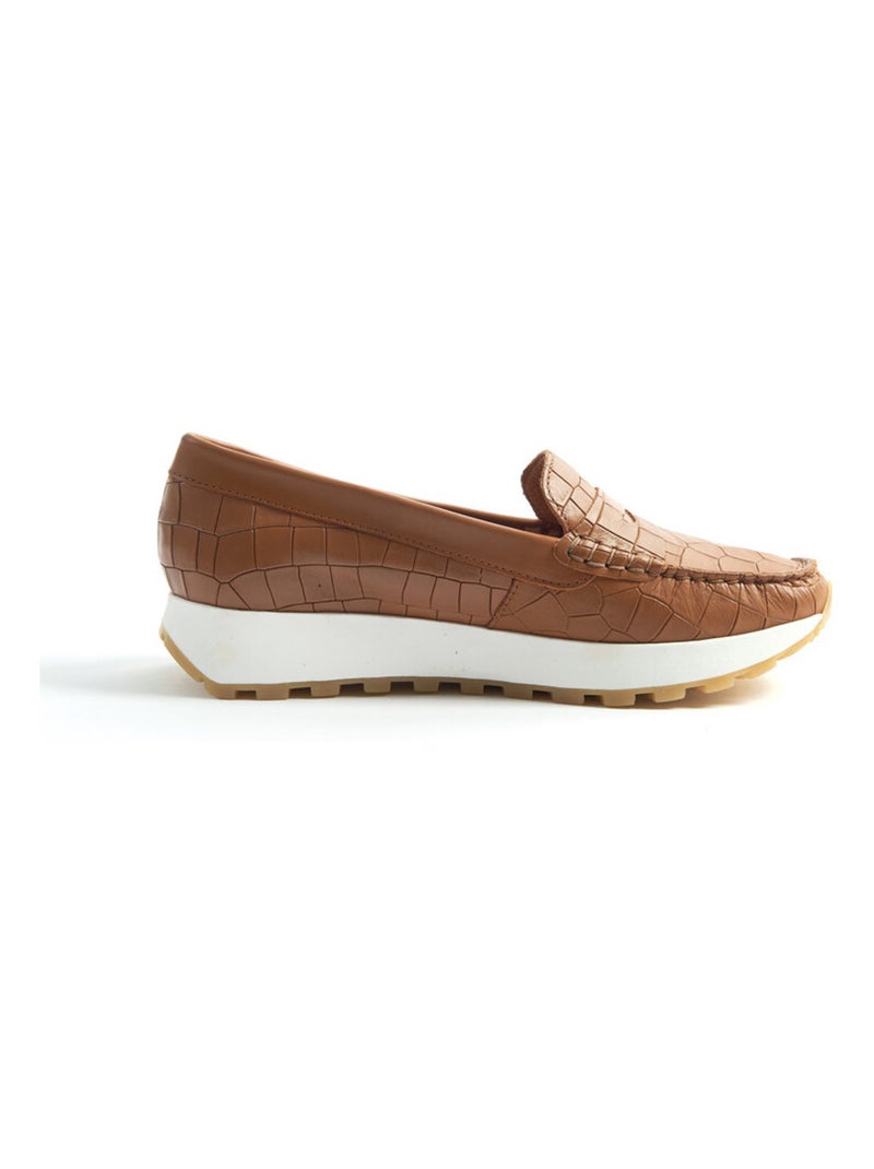 Baskets - Modèle Apoline Camel - Kiabi