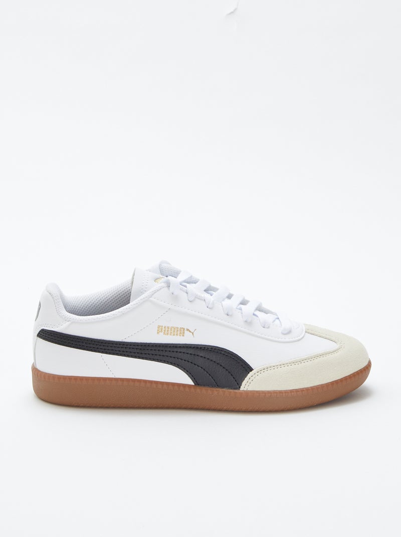 Baskets '9T' 'Puma' multi matière blanc - Kiabi