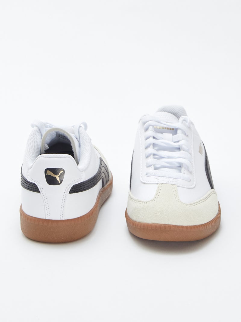 Baskets '9T' 'Puma' multi matière blanc - Kiabi