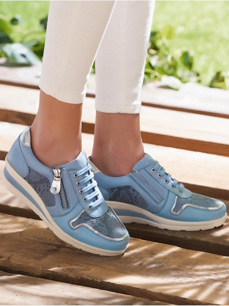 Baskets à aérosemelle - PEDICONFORT Bleu - Kiabi