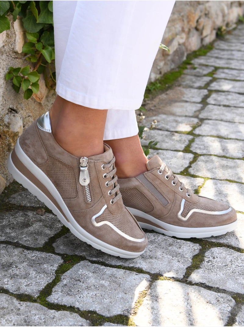 Baskets à aérosemelle - PEDICONFORT Marron - Kiabi