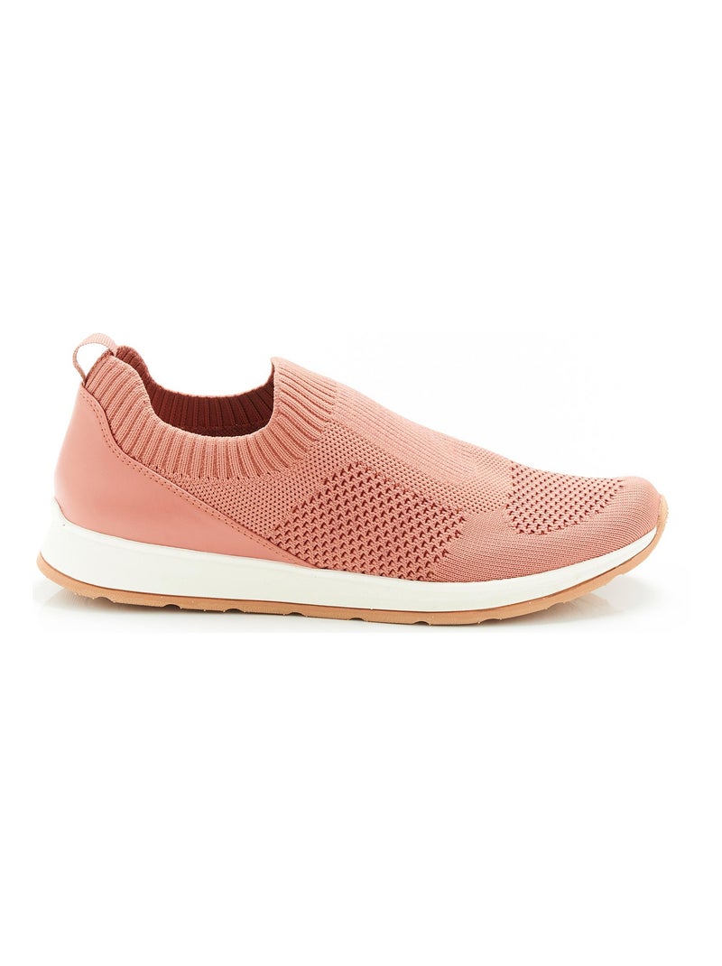 Baskets à enfiler, dessus en maille souple Amortyl - Damart Rose - Kiabi