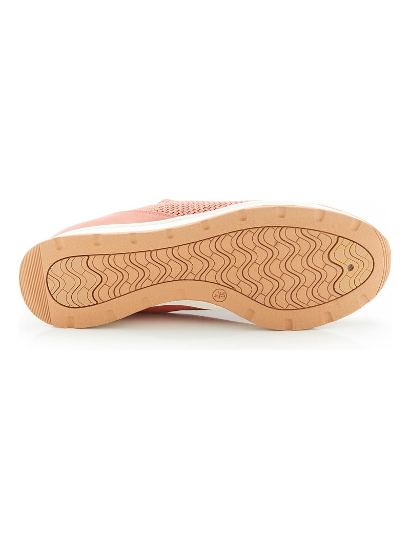 Baskets à enfiler, dessus en maille souple Amortyl - Damart Rose - Kiabi