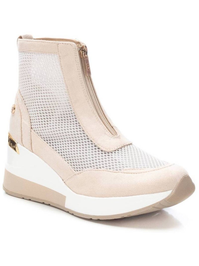 Baskets à fermeture éclair Xti Beige - Kiabi