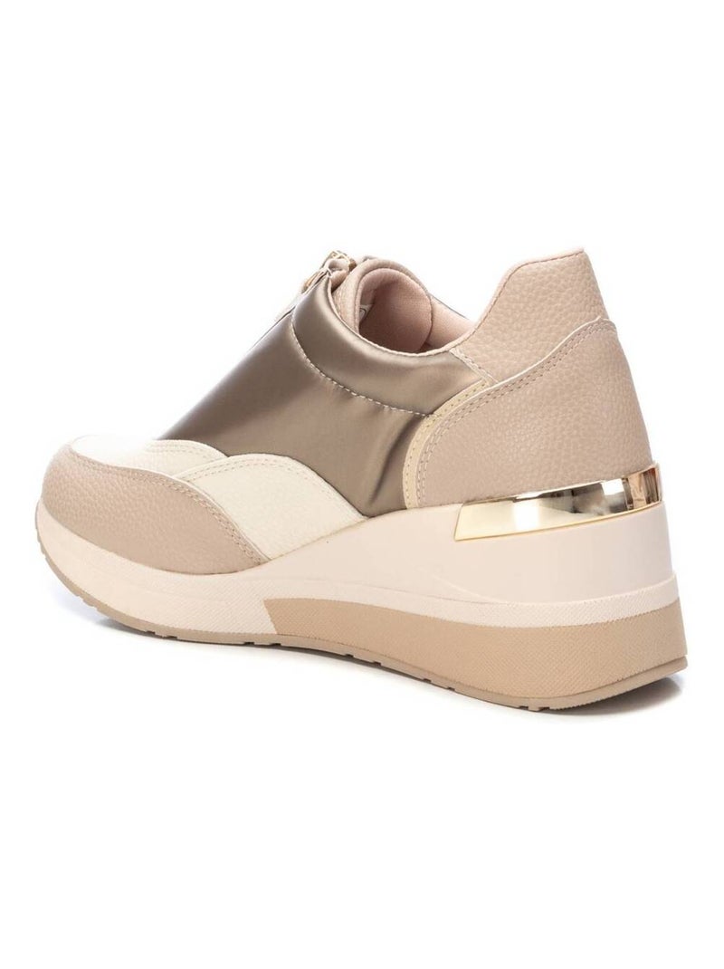 Baskets à fermeture éclair Xti Beige - Kiabi
