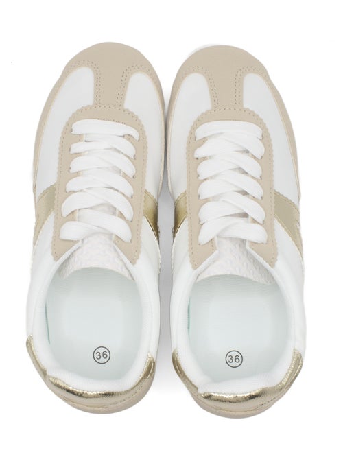 Baskets a lacets - C M - Kiabi