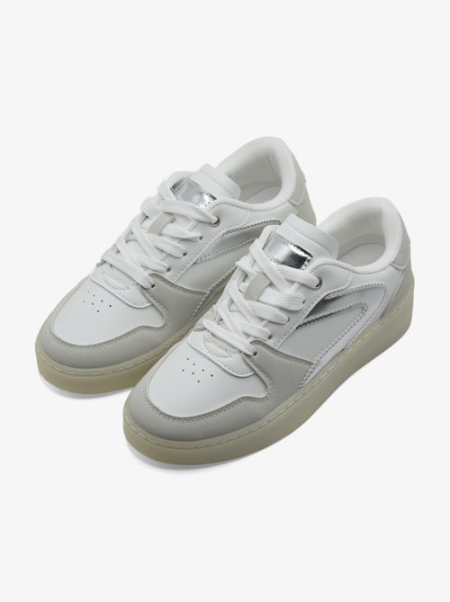 Baskets a lacets - C M - Kiabi