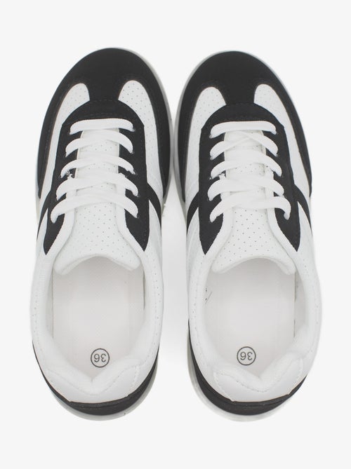 Baskets a lacets - C M - Kiabi