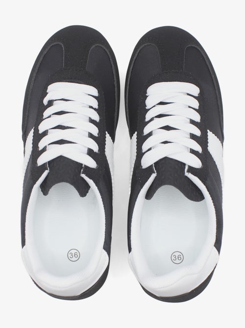 Baskets a lacets - C M - Kiabi