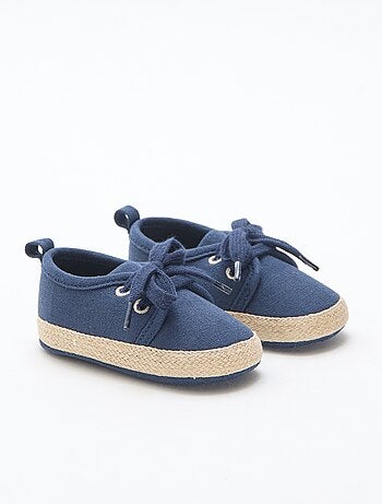 Baskets à lacets en tissu