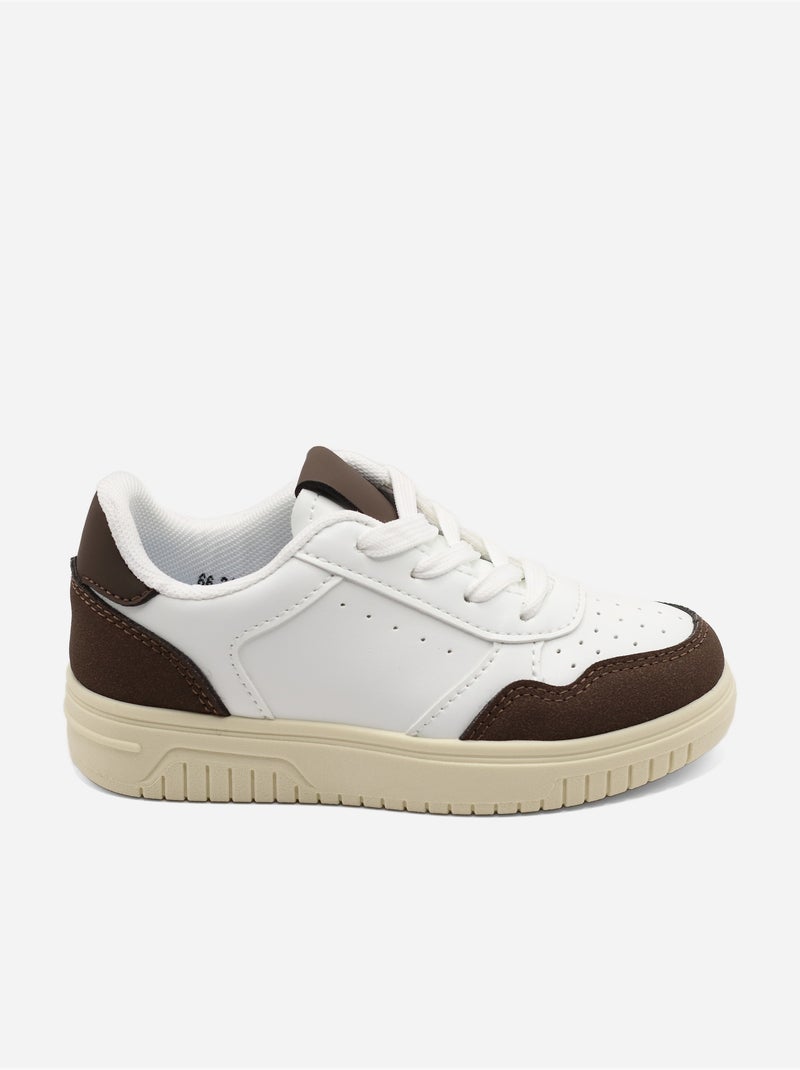 Baskets a lacets Marron - Kiabi