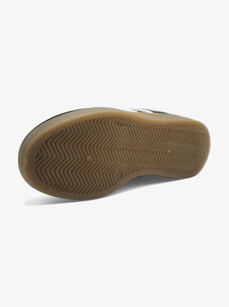 Baskets a lacets Noir - Kiabi