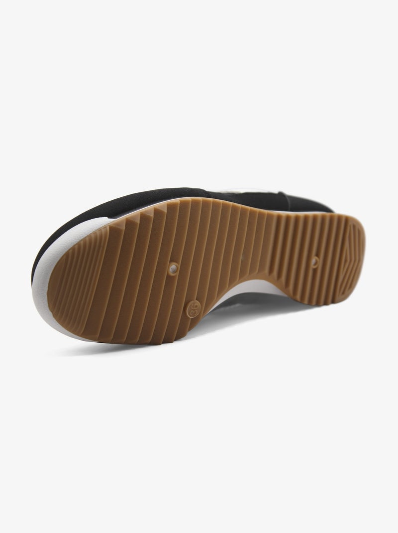 Baskets a lacets Noir - Kiabi