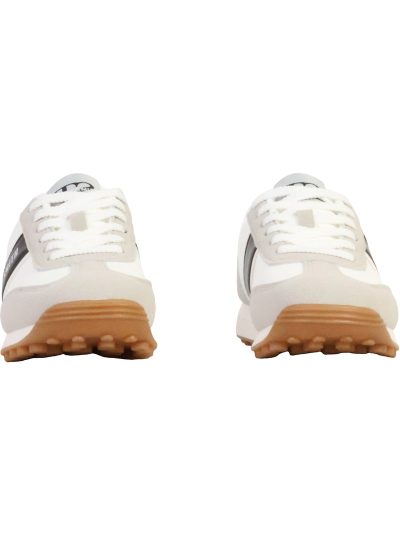Baskets à lacets pour femme Blanc - Kiabi