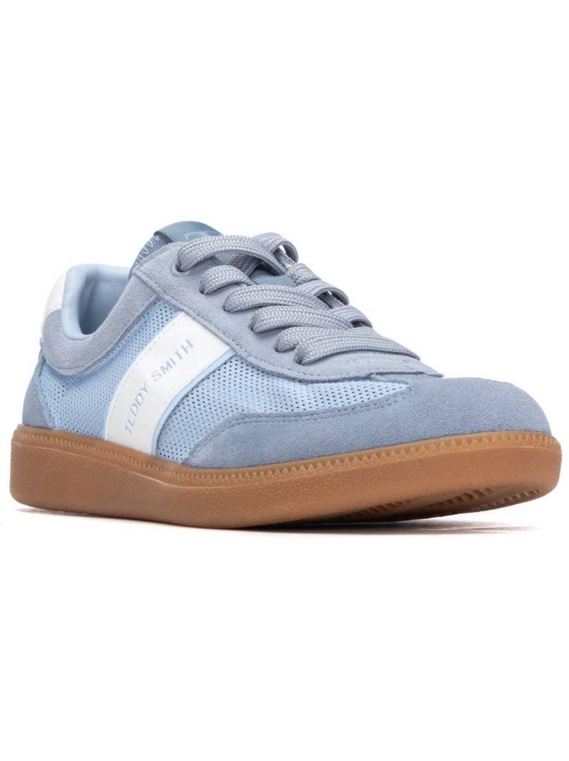 Baskets à lacets pour femme Bleu - Kiabi