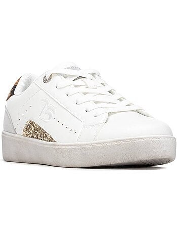 Baskets à lacets pour femme