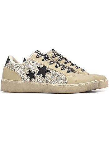 Baskets à lacets pour femme