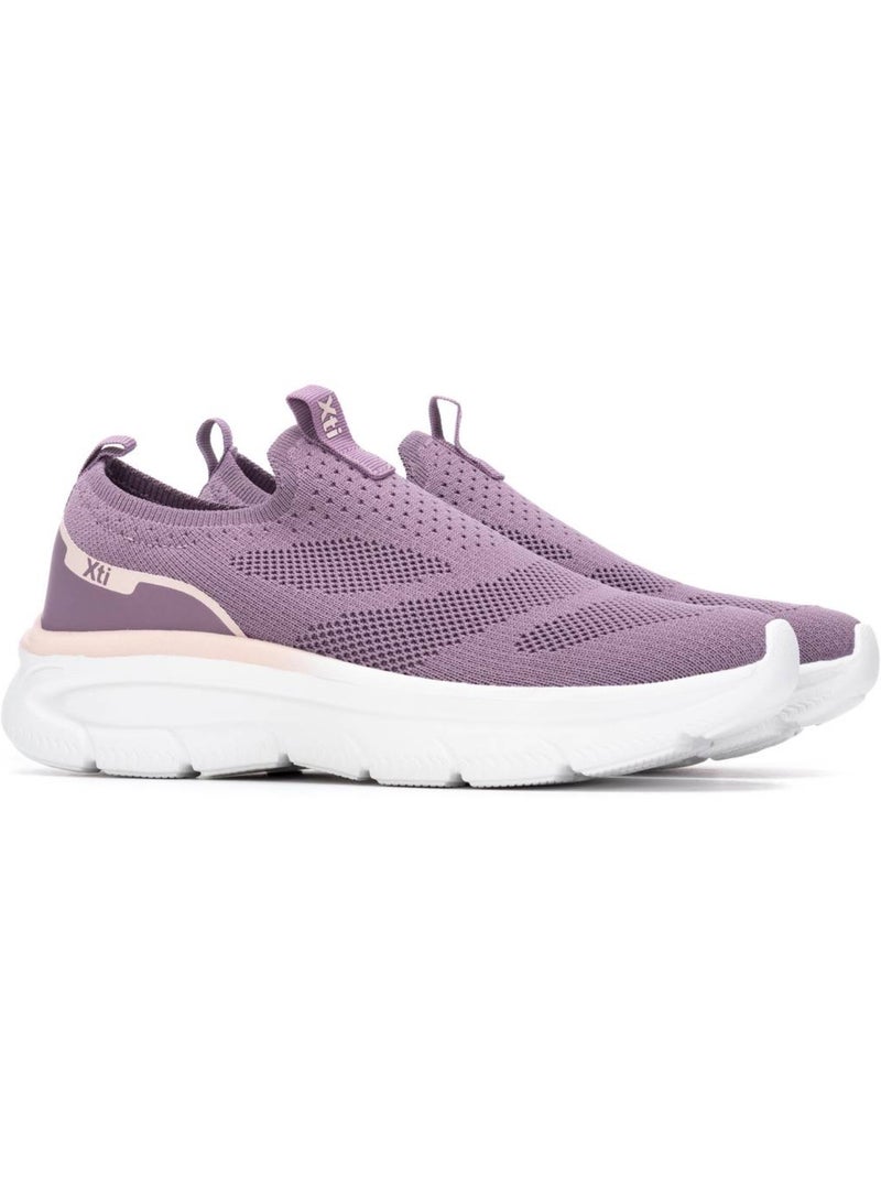 Baskets à lacets pour femme Violet - Kiabi